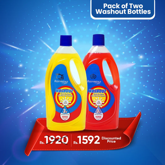 Washout Multi-Surface Disinfecting Cleaner – Twin Pack