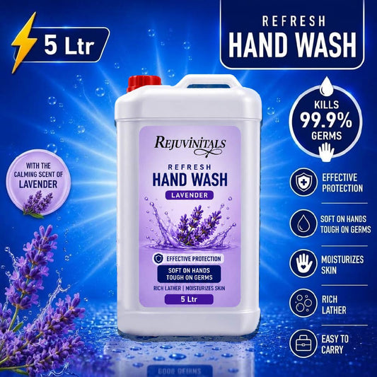 REFRESH HAND WASH – 5 LITRE LAVENDER