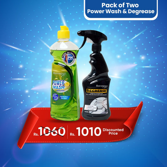 Power Wash Dish Wash + Degrease Spray Bundle