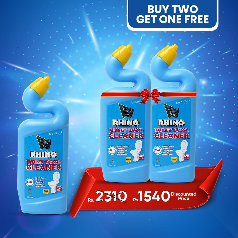 Rhino Toilet Bowl Cleaner 750ml – Buy 2 Get 1 Free